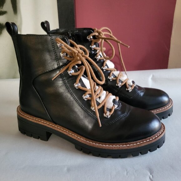 NWT A New Day Leighton Hiking Combat Ankle Biker Boot Size 9 - Picture 1 of 8